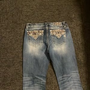 MissMe boot cut jeans inseam 34